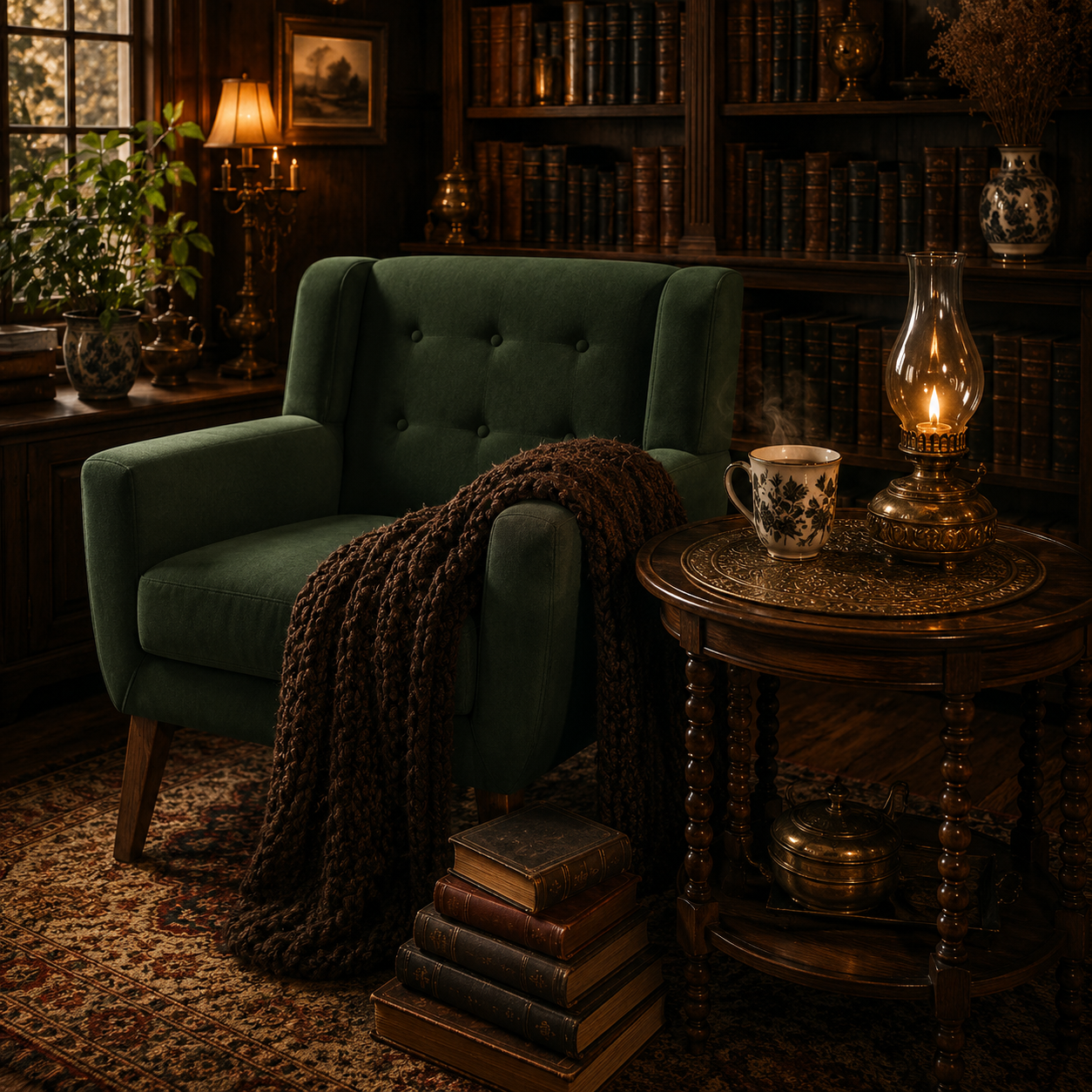 How to Create a Reading Nook That Feels Like It Belongs in Another Century